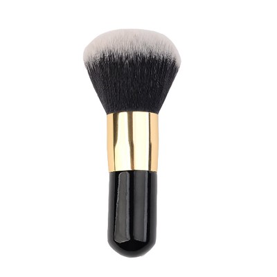 Single Makeup Brush Powder brush Fiber Hair wood handle Customized logo large size